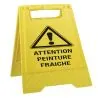 Panneau CHEVALET "ATTENTION PEINTURE F Taliaplast 620052