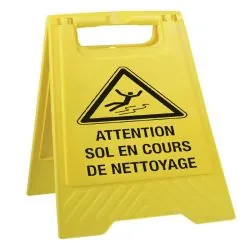 Panneau CHEVALET "ATTENTION SOL EN COU Taliaplast 620053