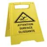 Panneau CHEVALET "SURFACE GLISSANTE" 3 Taliaplast 620055