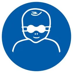 Panneau PROTECTION OPAQUE DES YEUX OBL Taliaplast 622596