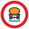 Panneau INTERDIT TRANSPORT PROD. POLLU Taliaplast 727286