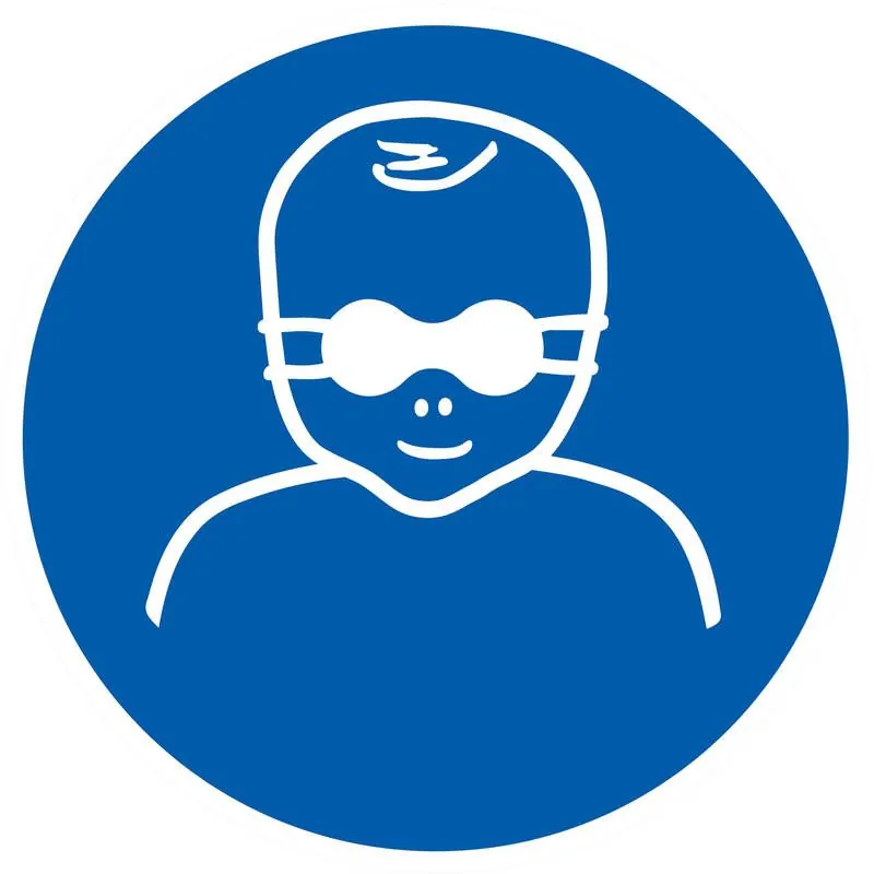 Panneau PROTECTION OPAQUE DES YEUX OBL Taliaplast 724596