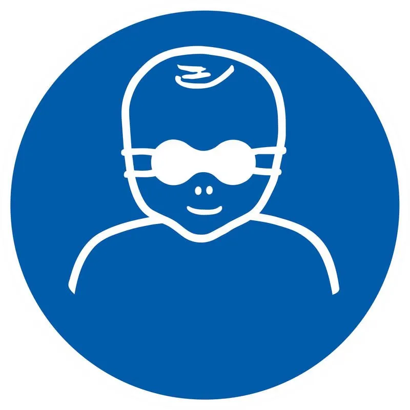 Panneau PROTECTION OPAQUE DES YEUX OBL Taliaplast 727596