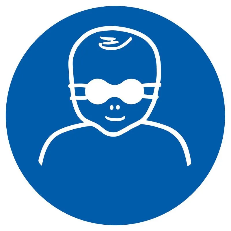 Panneau PROTECTION OPAQUE DES YEUX OBL Taliaplast 722596