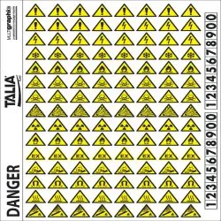 PLANCHE PICTO D'AVERTISSEMENT Taliaplast 728303