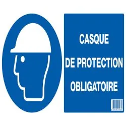 Panneau PROT.OBLIG..DE LA TETE 330X200 Taliaplast 621583