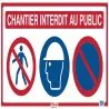 PANNEAU DE CHANTIER 3 EN 1 800 Taliaplast 620015