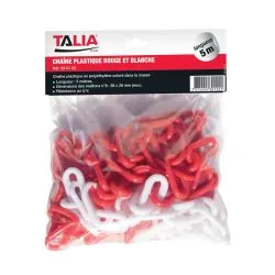 CHAINE PLAST.R/B No8 SAC 5 ML Taliaplast 530122
