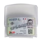 PORTE BADGE ADHESIF P/ CASQUES Taliaplast 560310