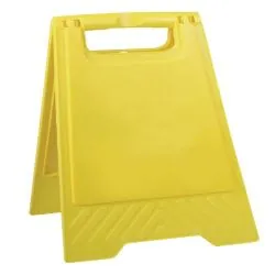 Panneau CHEVALET JAUNE VIERGE SANS MAR Taliaplast 620050