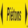 PANNEAU "PIETONS" 800X200 MM P Taliaplast 620080