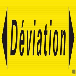 PANNEAU "DEVIATION" 800X200 MM Taliaplast 620081