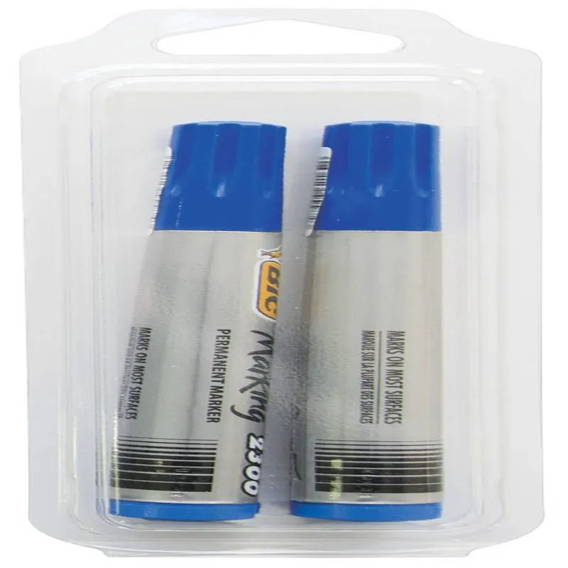 BLISTER DE 2 MARQUEURS BLEUS C Taliaplast 401091