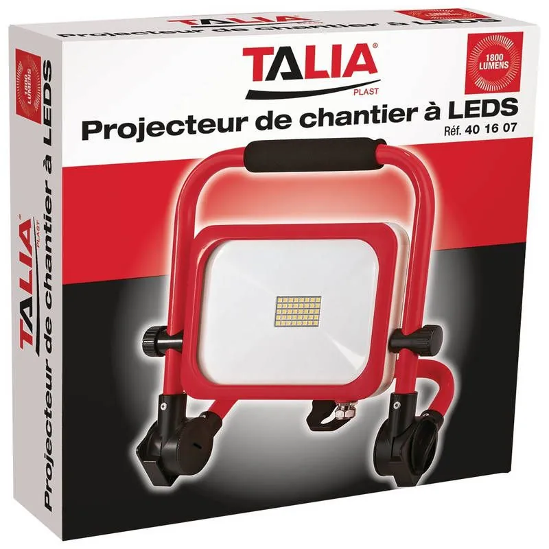 PROJECTEUR PORTATIF LED IP 54 Taliaplast 401607