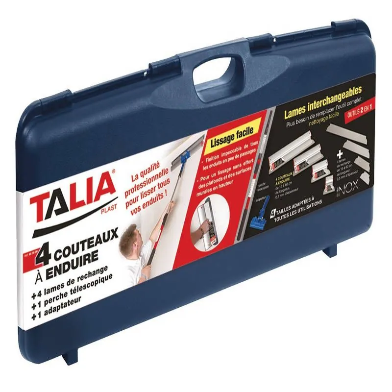 MALLETTE COUTEAUX LISSER 11PCS Taliaplast 441600