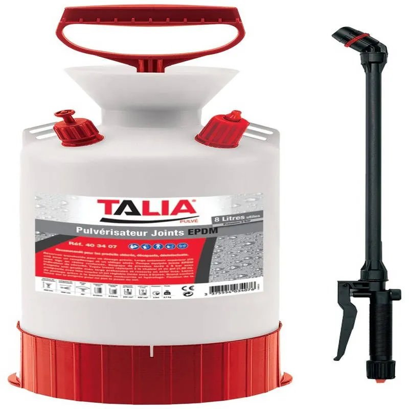 PULVERISATEUR 8 LITRES EPDM ta Taliaplast 403407