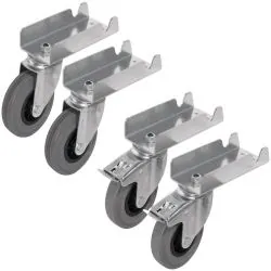 KIT ROULETTES / RACK PANNEAUX Taliaplast 521829