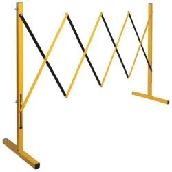 Panneau BARRIERE DROITE JAUNE/NOIR Taliaplast 610305