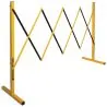 Panneau BARRIERE DROITE JAUNE/NOIR Taliaplast 610305
