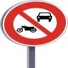 B7A ACCES INTERDIT AUX VEHICUL Taliaplast 522805