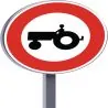 B9D ACCES INTERDIT AUX VEHICUL Taliaplast 522808