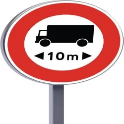 B10A ACCES INTERDIT AUX VEHICU Taliaplast 522814