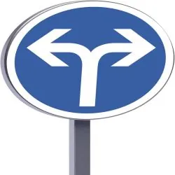 B21E DIRECTION OBLIGATOIRE A L Taliaplast 522675