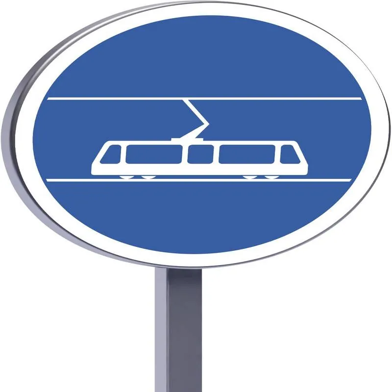B27B VOIE RESERVEE AUX TRAMWAY Taliaplast 522681