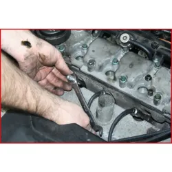 Jeu d'outils pour réparation des taraudages de bougies d'allumage/préchauffage KSTOOLS 150.6500 | 150.6500