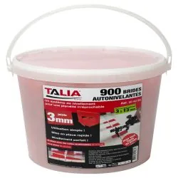 BRIDES AUTO-NIVELANTES 3MM Taliaplast 404293