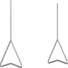 PAIRE DE PIEDS METAL GM P/K8 G Taliaplast 521901
