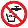 Panneau EAU NON POTABLE NORMASIGN D.42 Taliaplast 623258