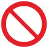 Panneau INTERDICTION NORMASIGN D.180 Taliaplast 627259