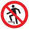 Panneau INTERDICTION DE MARCHER SUR LA Taliaplast 624349