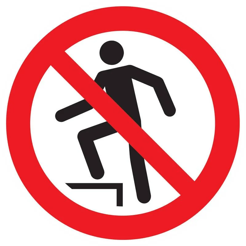 Panneau INTERDICTION DE MARCHER SUR LA Taliaplast 623349