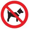 Panneau INTERDIT AUX CHIENS NORMASIGN Taliaplast 627248
