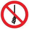 Panneau NE PAS FAIRE NOEUDS SUR CORDE Taliaplast 623354