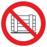 Panneau NE PAS OBSTRUER NORMASIGN D.80 Taliaplast 624328