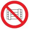 Panneau NE PAS OBSTRUER NORMASIGN D.18 Taliaplast 627328