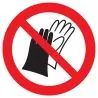Panneau PORT DE GANTS INTERDIT NORMASI Taliaplast 622353