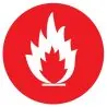 Panneau FLAMME INTERDITE NORMASIGN D.8 Taliaplast 624304