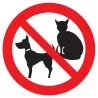 Panneau INTERDIT AUX ANIMAUX NORMASIGN Taliaplast 624299