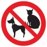 Panneau INTERDIT AUX ANIMAUX NORMASIGN Taliaplast 627299