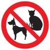 Panneau INTERDIT AUX ANIMAUX NORMASIGN Taliaplast 623299