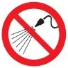 Panneau INTERDIT D'ARROSER NORMASIGN D Taliaplast 624305