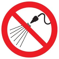 Panneau INTERDIT D'ARROSER NORMASIGN D Taliaplast 623305