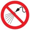 Panneau INTERDIT D'ARROSER NORMASIGN D Taliaplast 623305