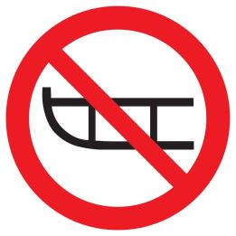 Panneau LUGE INTERDITE NORMASIGN D.180 Taliaplast 627342