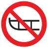 Panneau LUGE INTERDITE NORMASIGN D.180 Taliaplast 627342