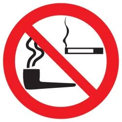 Panneau TABAC INTERDIT NORMASIGN D.180 Taliaplast 627303